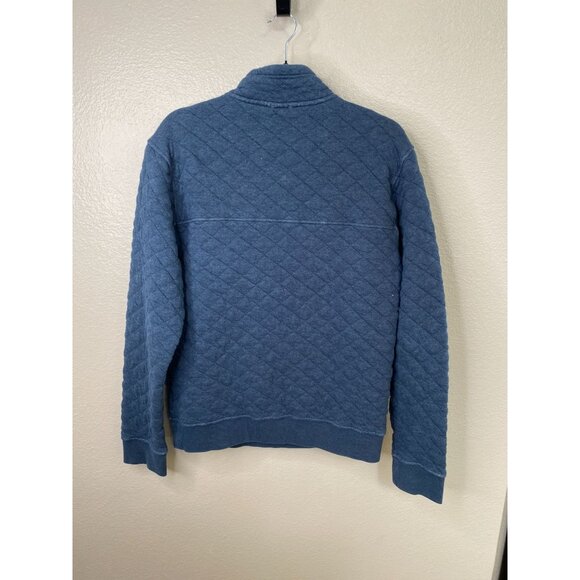 Patagonia Men’s Organic Cotton Snap-T Pullover Quilted Navy/Blue Small 40th - Picture 5 of 6